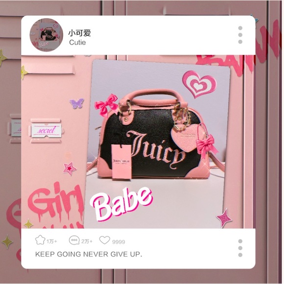 ❗️SOLD ❗️ - Juicy Couture- Urban Heritage Bowlers Bag - Picture 8 of 8